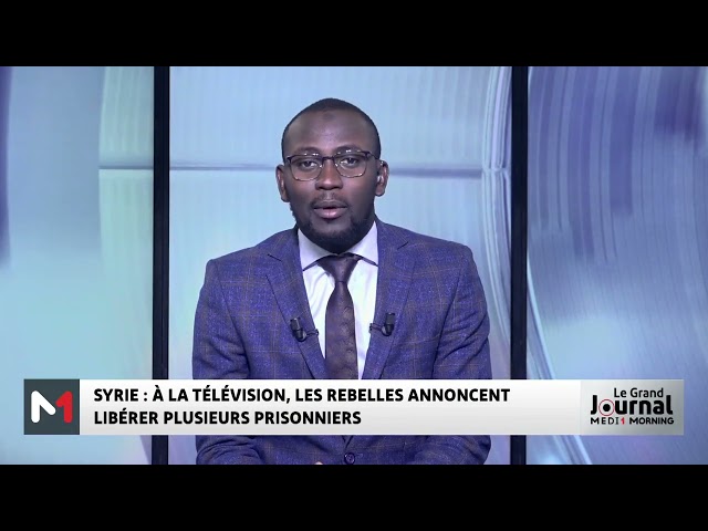 ⁣Syrie : à la télévision, les rebelles annoncent la libération de plusieurs prisonniers