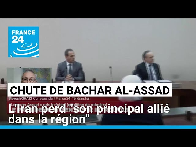 ⁣Chute de Bachar-al Assad : l'Iran perd "son principal allié dans la région" • FRANCE 