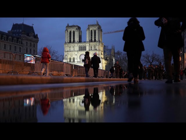 ⁣Trump, Prince William among attendees at powerful reopening ceremony for Notre Dame Cathedral