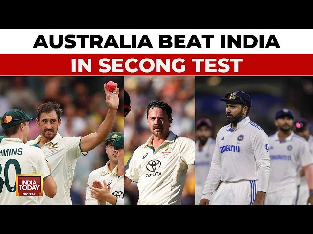 ⁣IND Vs AUS: Australia Crush India By 10 Wickets In Adelaide Test, Level Border-Gavaskar Series