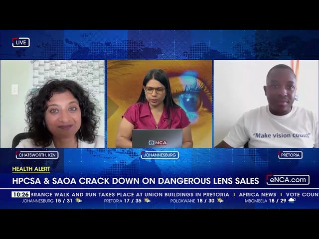 ⁣HPCSA and SAOA crack down on dangerous lens sales