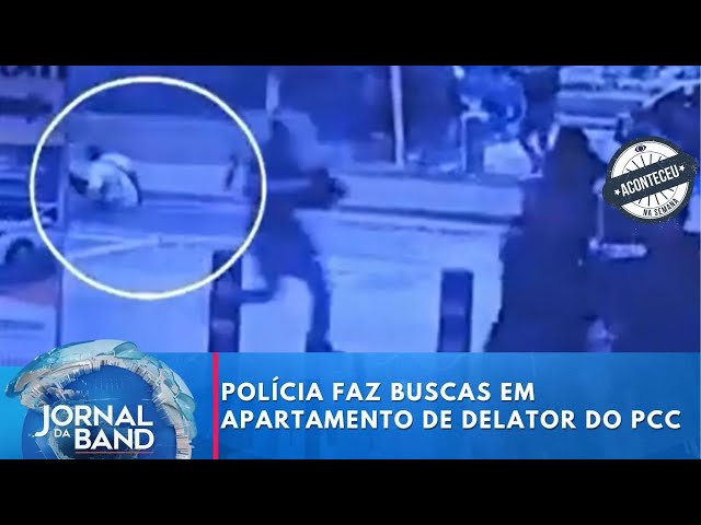 ⁣Aconteceu na Semana | Polícia faz buscas em apartamento de delator do PCC