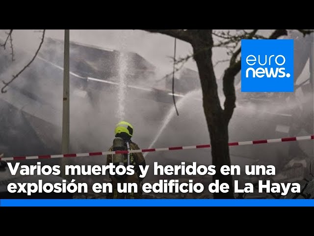 ⁣Al menos cinco muertos tras una explosión en un bloque residencial de La Haya