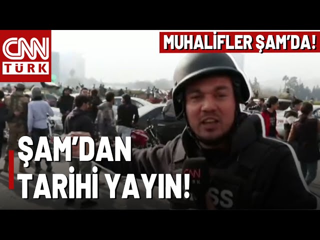 ⁣SON DAKİKA CNN TÜRK Esad'ın Terk Ettiği Şam'da! İşte Sıcak Bölgede Son Durum...