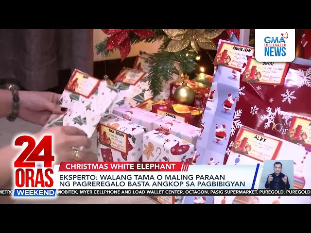 ⁣Ilang Pinoy, game makatanggap ng regalong hindi ginamit ng unang nakatanggap | 24 Oras Weekend