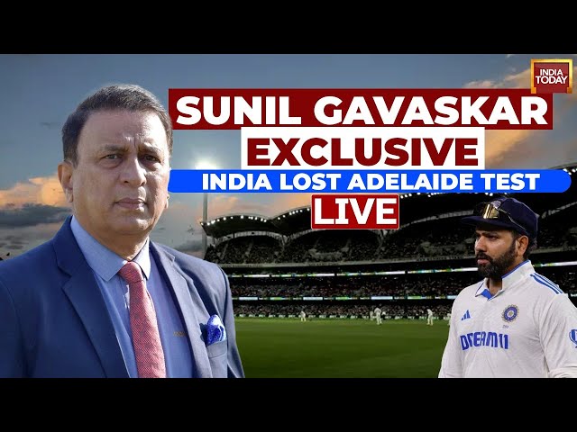 ⁣IND Vs AUS 2nd Test: Sunil Gavaskar Exclusive | Australia Beat India By 10 Wickets |India Today LIVE