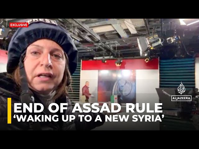 ⁣End of Assad rule: People are ‘waking up to a new Syria’