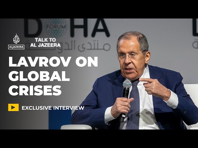 ⁣Russian Foreign Minister Sergey Lavrov discusses Syria crisis, Ukraine war | Talk to Al Jazeera