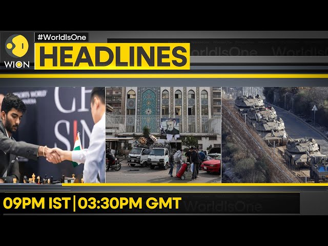 ⁣Israel Seizes Buffer Zone With Syria | Curfew Begins in Damascus | WION Headlines