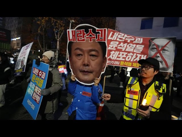 ⁣South Korea's opposition leader pushes for new impeachment vote against Yoon