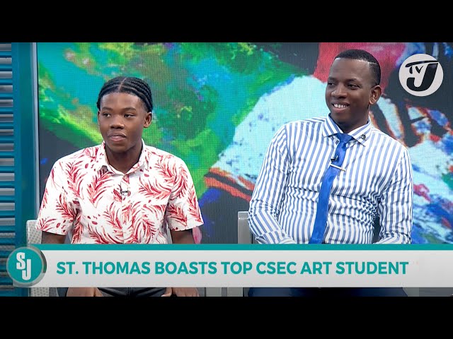 ⁣St. Thomas Boasts Top CSEC Art Student | TVJ Smile Jamaica