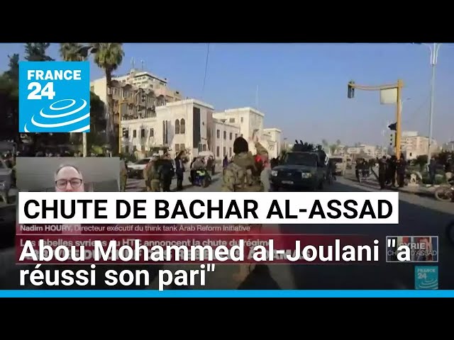 ⁣Chute de Bachar al-Assad : Abou Mohammed al-Joulani "a réussi son pari" • FRANCE 24