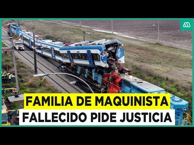 ⁣A seis meses de fatal accidente: Familia de maquinista fallecido exige justicia