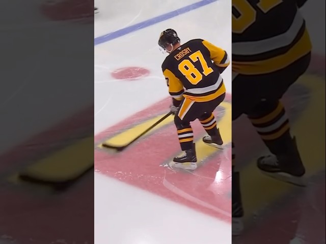 ⁣Crosby's Warmup Routine Never Gets Old 