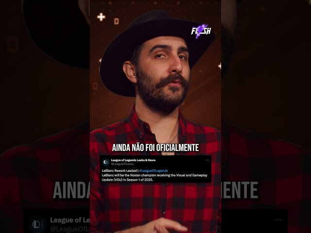 ⁣Ansioso por uma atualização à LeBlanc?#gaming #lol #leagueoflegends #arcane