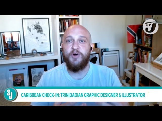 ⁣Caribbean Check-in: Trinidadian Graphics Designer & Illustrator Nicholas Huggins  #tvjsmilejamai