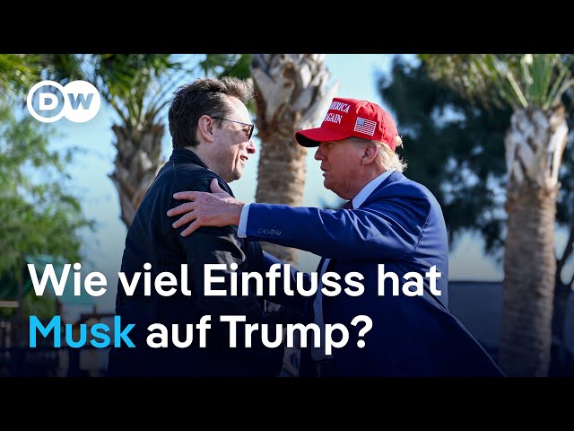 ⁣So mächtig könnte Musk in Trumps Regierung werden | DW Nachrichten