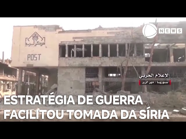 ⁣Estratégia de guerra relâmpago facilitou tomada de poder na Síria