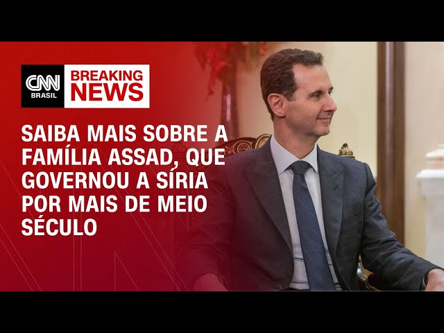 ⁣Saiba mais sobre a família Assad, que governou a Síria por mais de meio século | AGORA CNN