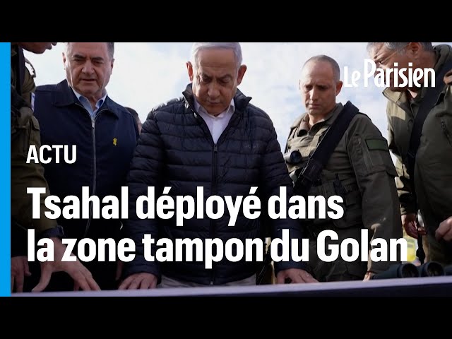 ⁣Netanyahou a ordonné à l'armée israélienne de «prendre le contrôle» de la zone tampon du Golan