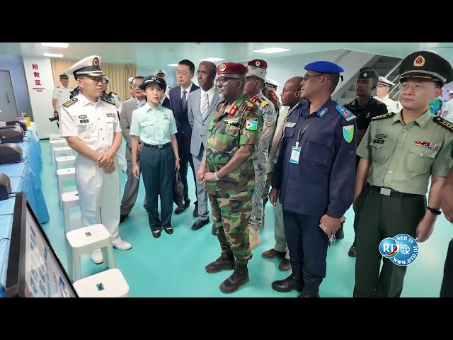 ⁣Cooperation Chine-Djibouti/ Accueil du Navire hospitalier chinois « Arche de la Paix ».