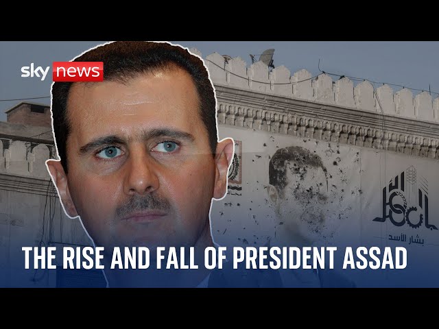 ⁣From eye doctor to dictator - the rise and fall of Assad's presidency