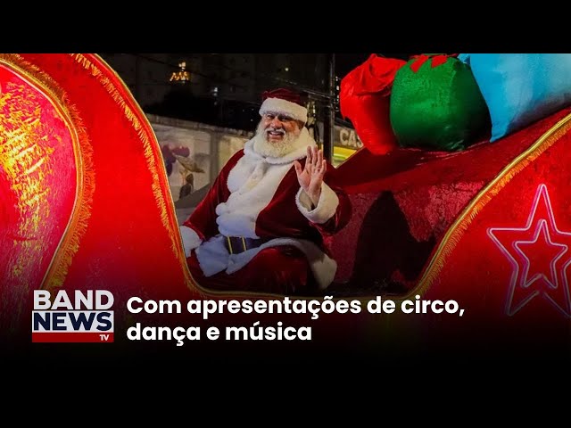 ⁣Freguesia do Ó em SP tem festa natalina para a população | BandNews TV