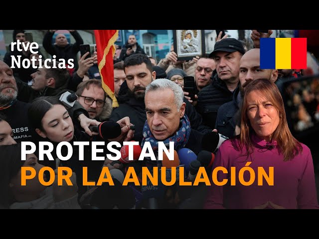 ⁣RUMANÍA: Las PROTESTAS de la ULTRADERECHA MARCAN la “NO-JORNADA ELECTORAL” | RTVE Noticias