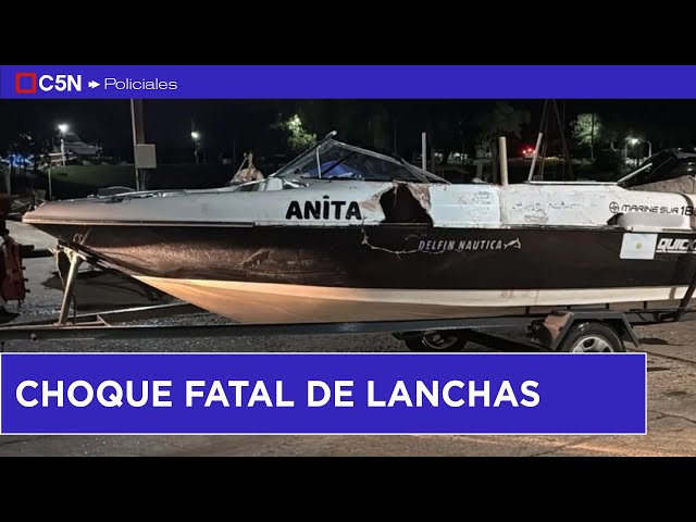 ⁣TRAGEDIA en el RÍO PARANÁ: un MUERTO y ocho HERIDOS tras un CHOQUE de LANCHAS