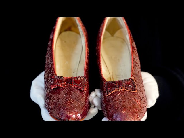 ⁣Iconic ruby slippers worn by Judy Garland in the 'Wizard of Oz' snatch US$28M at auction