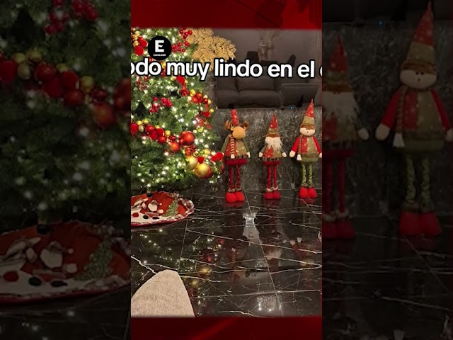 ⁣Captan aterradora actividad paranormal en decoraciones de Navidad