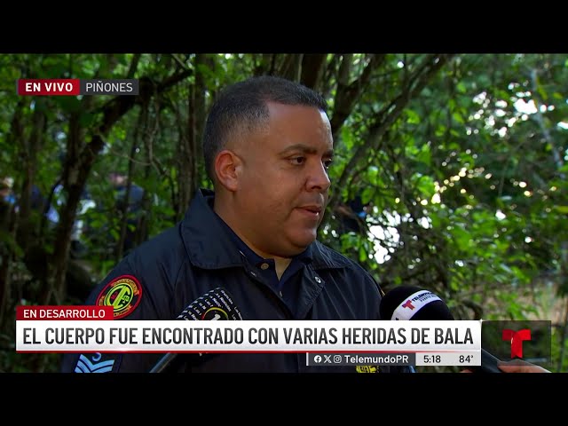 ⁣Pareja encuentra cadáver baleado frente a Vacía Talega