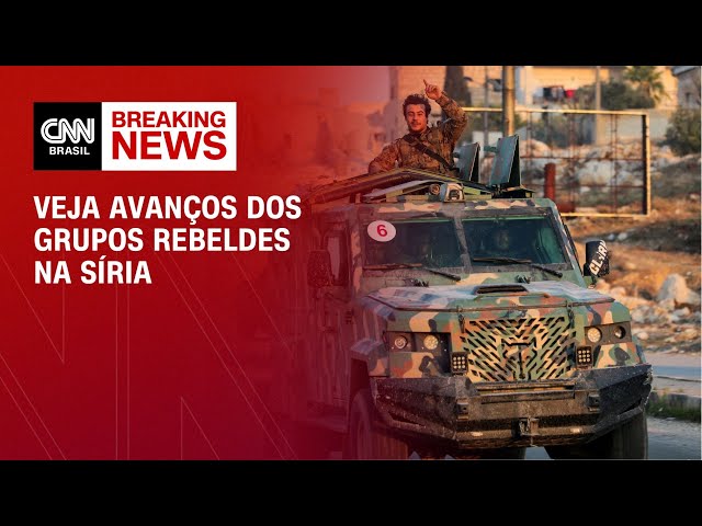 ⁣Veja avanços dos grupos rebeldes na Síria | AGORA CNN