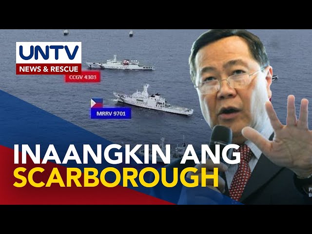 ⁣Ret. Justice Carpio, hinikayat ang gobyerno na iprotesta ang China kaugnay ng Scarborough Shoal