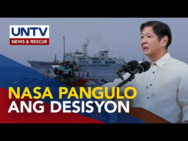 ⁣Pagde-deploy ng Navy Ships sa West PH Sea, nasa desisyon na ni Pangulong Ferdinand Marcos Jr.