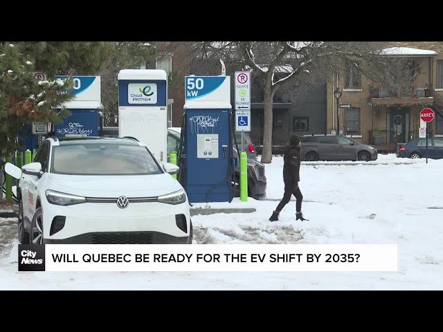 ⁣Will Quebec be ready to switch to electric cars by 2035?