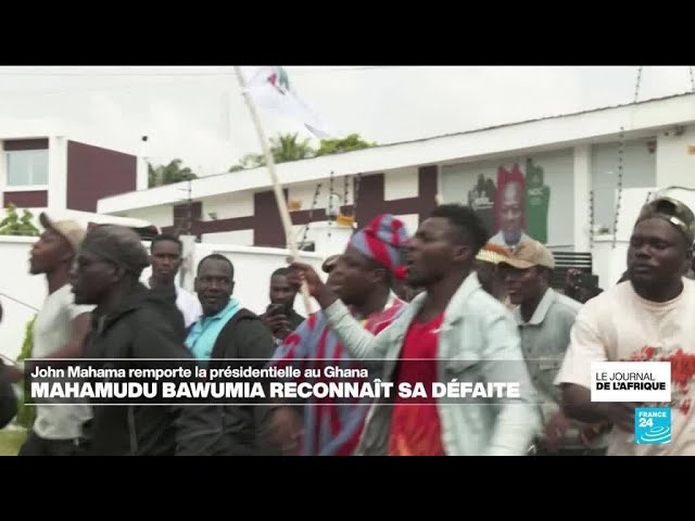 ⁣Mahumudu Buwamia concède sa défaite, John Dramani Mahama à nouveau élu au Ghana • FRANCE 24