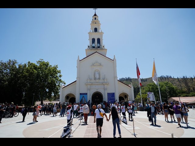 ⁣Devoción y fe: Un millón y medio de personas llegaron al Santuario Lo Vásquez