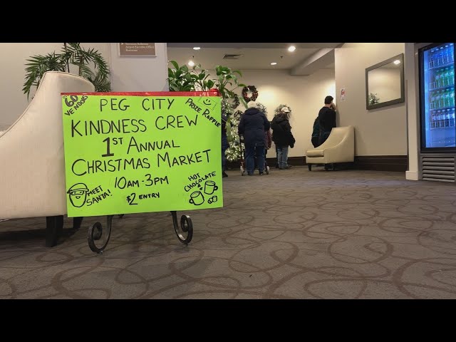 ⁣Peg City Kindness Crew hosts Christmas Market in Winnipeg to support Hamper Program