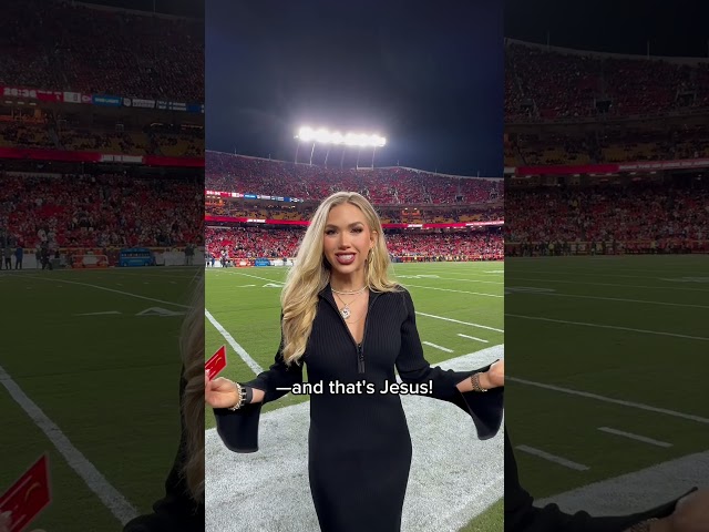 ⁣Gracie Hunt shares Bible verse, Psalm 131:1-2, ahead of #Chiefs game