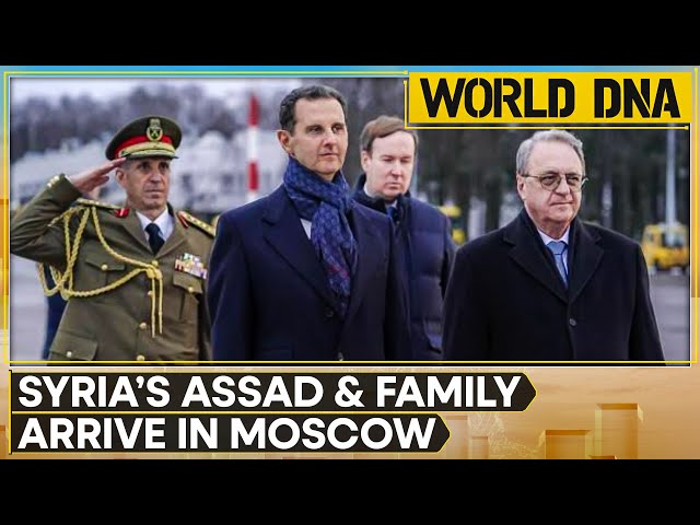 ⁣Syrian President Al-Assad & His Family Members In Moscow: Reports | World DNA | English News | W