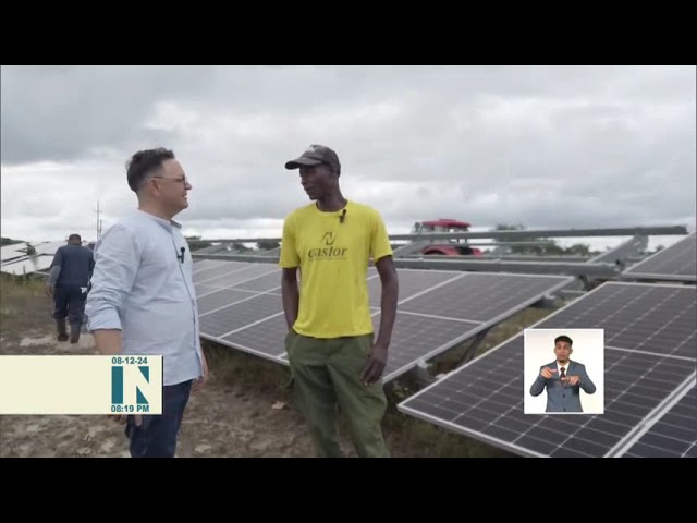 ⁣Avanza construcción de parques fotovoltaicos en el oriente de Cuba