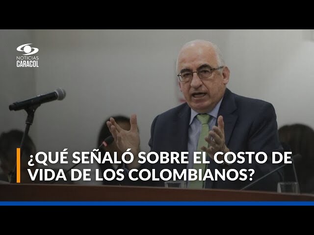 ⁣Leonardo Villar, gerente del Banco de la República: "Bajar tasas de interés muy rápido es riesg