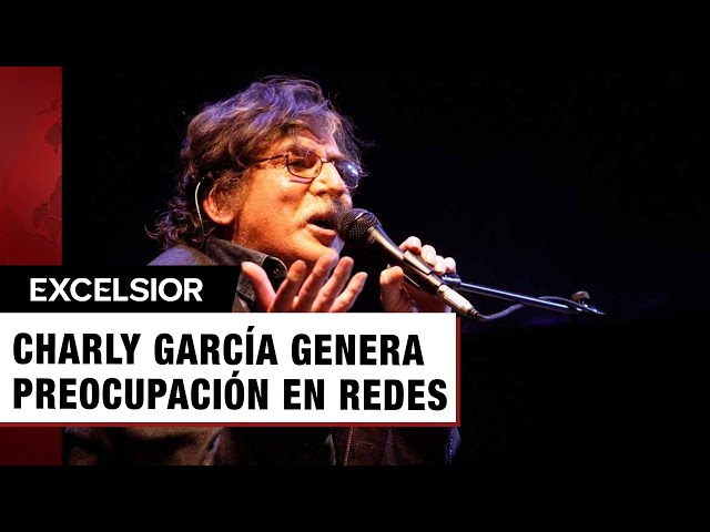 ⁣Charly García preocupa por su apariencia física; así luce el cantante