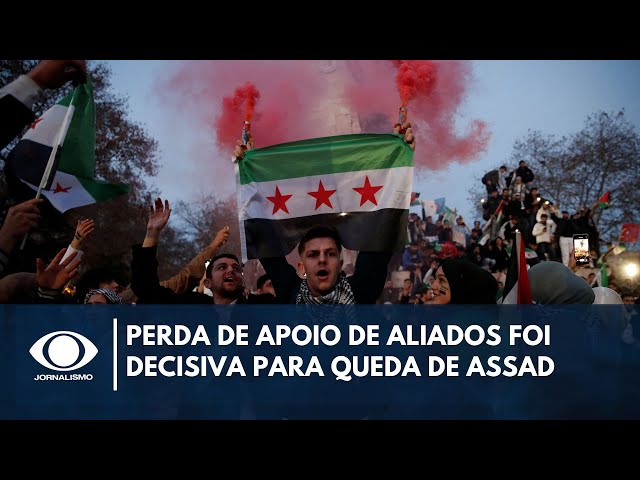 ⁣Perda de apoio de aliados foi decisiva para queda de Assad | Band em Alta