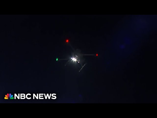 ⁣Growing mystery over drone sightings in New York & New Jersey