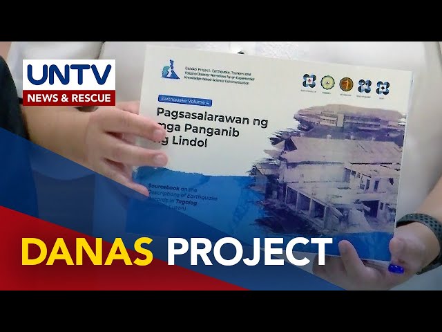 ⁣Source book na naglalaman ng mga kaalaman sa kalamidad, inilunsad ng PHIVOLCS