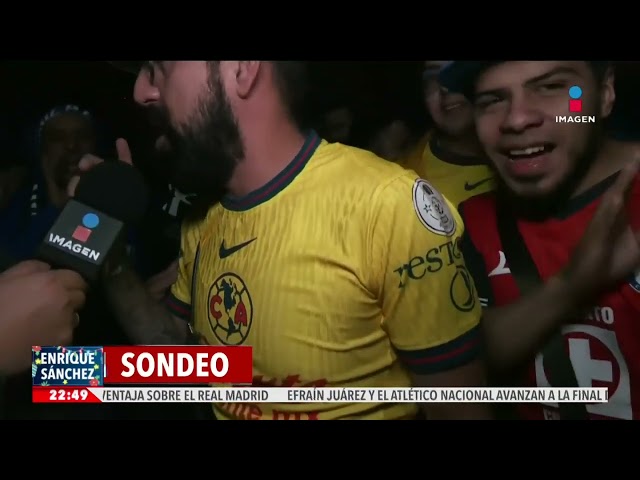 ⁣América vs. Cruz Azul: Aficionados reaccionan al resultado (4-3)