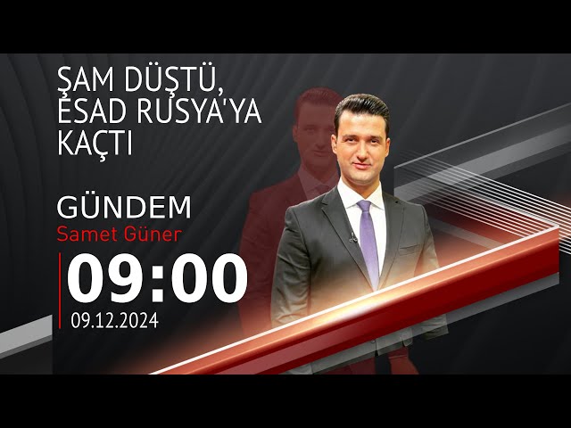 ⁣ #CANLI | Samet Güner ile Gündem | 9 Aralık 2024 | HABER #CNNTÜRK