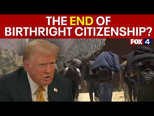 ⁣President-elect Trump promises to end birthright citizenship